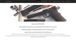 Desktop Screenshot of gunsmithusa.com